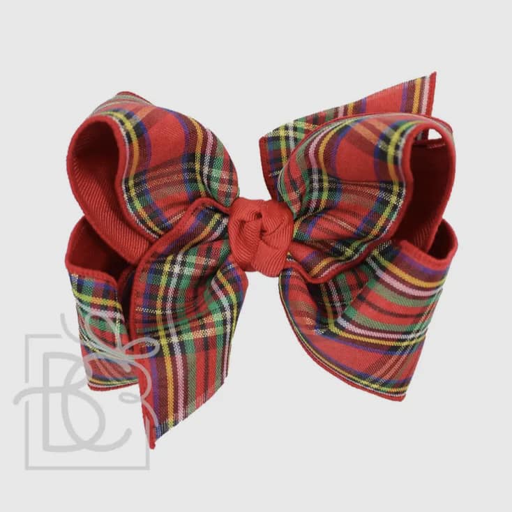 4.5" Christmas Plaid (Large)