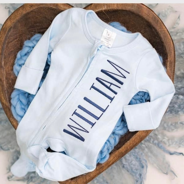 Newborn - Baby Blue Sleeper
