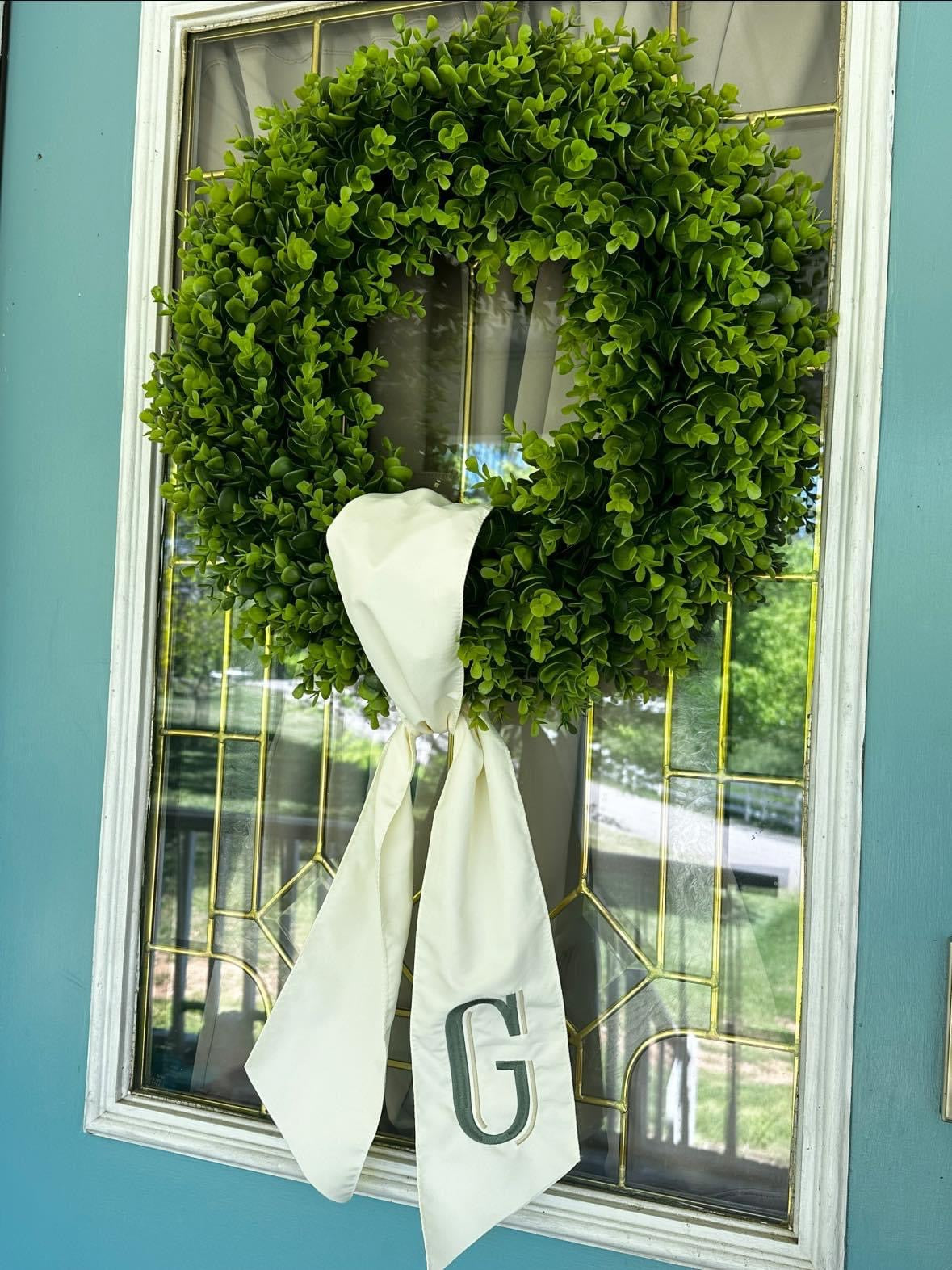 *IN STOCK* Wreath Sashes