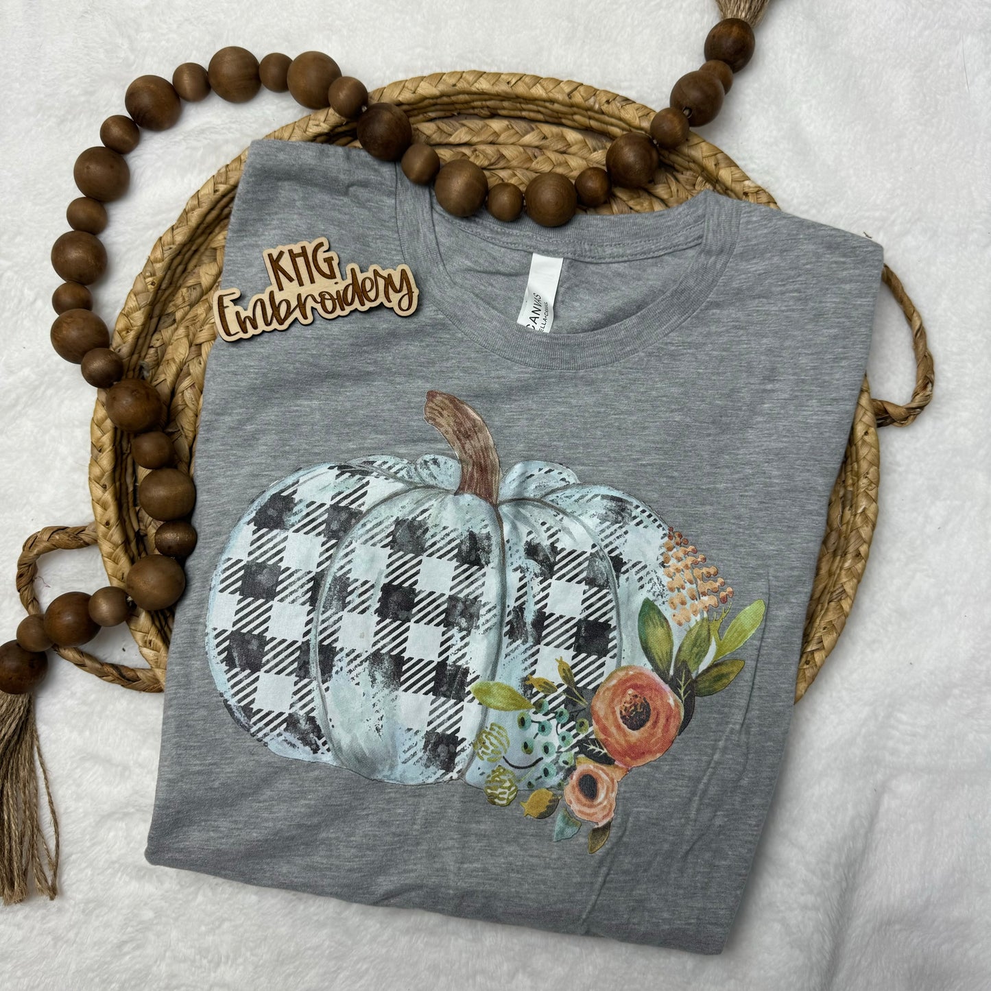 Large Short sleeve Pumpkin Shirt