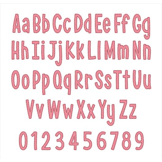Daisy Doodle Applique Font