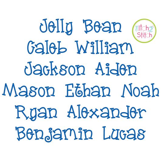 Jelly Bean Font