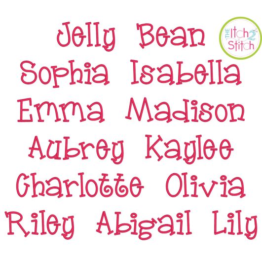 Jelly Bean Font