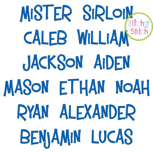 Mister Sirloin Font
