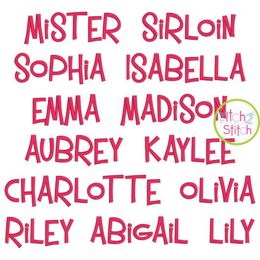 Mister Sirloin Font