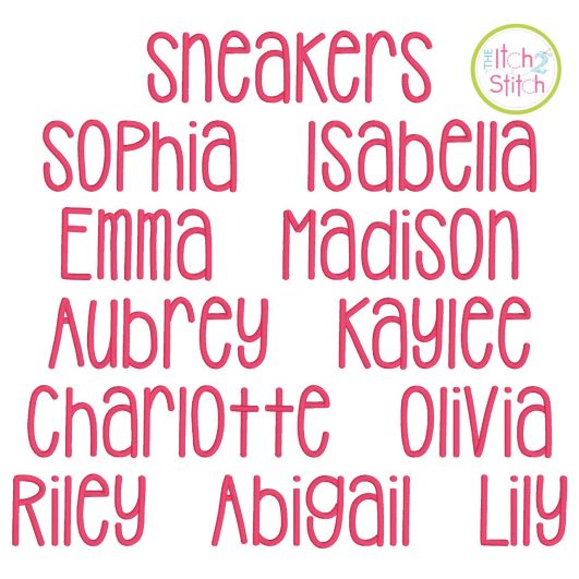 Sneakers Font