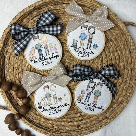 Family Christmas Ornaments