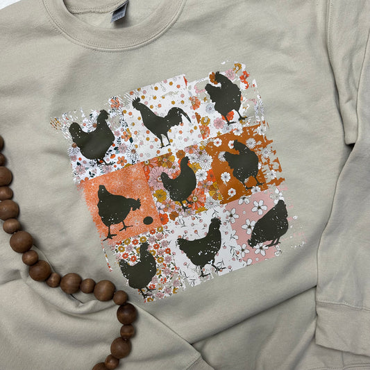 Large Chicken Sweatshirt