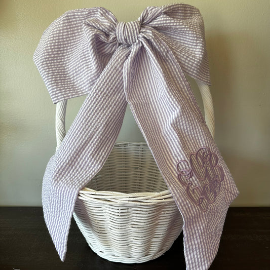 Seersucker Bow