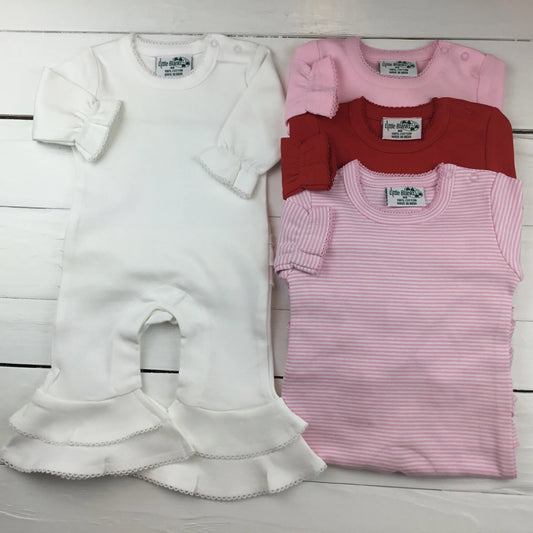 *IN STOCK* Little Blanks Long Ruffle Romper