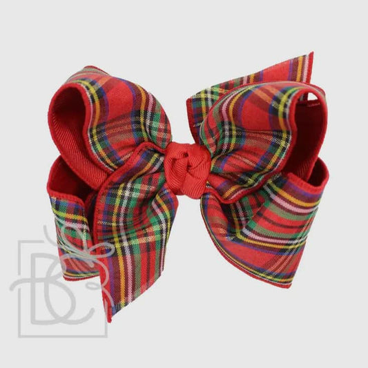 4.5" Christmas Plaid (Large)
