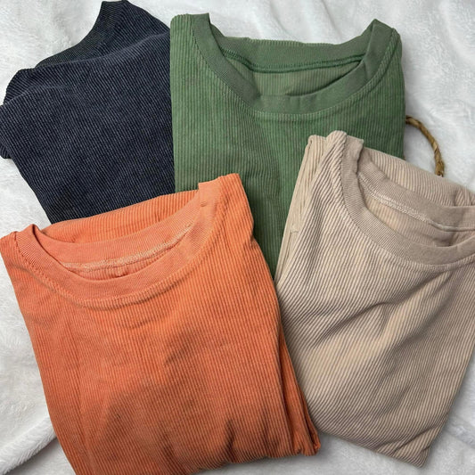 *IN STOCK* Adult Ribbed Sweatshirt