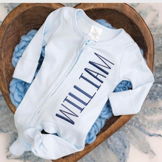Newborn - Baby Blue Sleeper