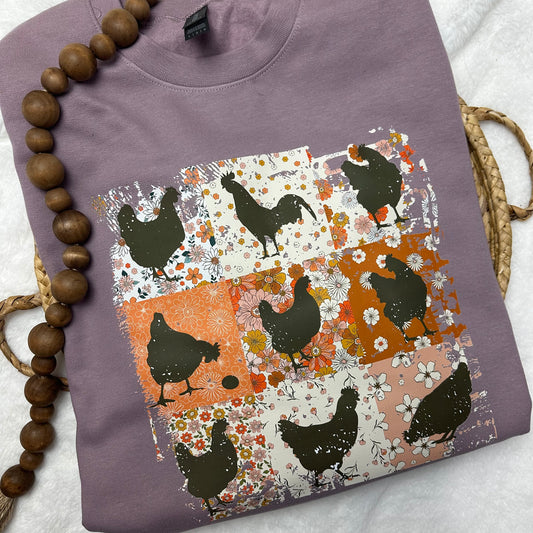 Large Chicken Sweatshirt