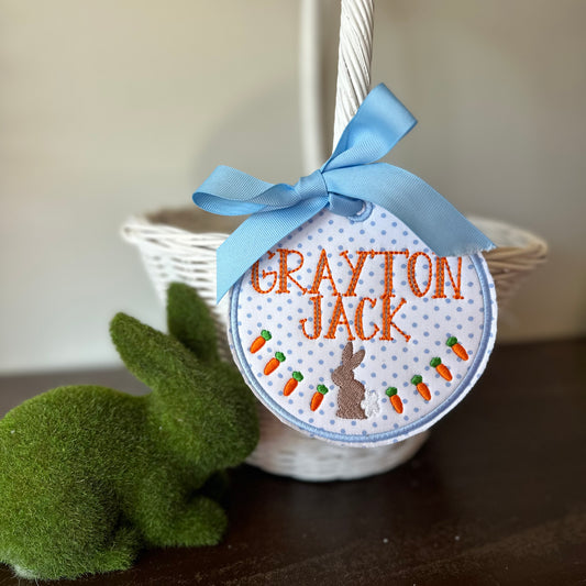 Easter Bag Tag