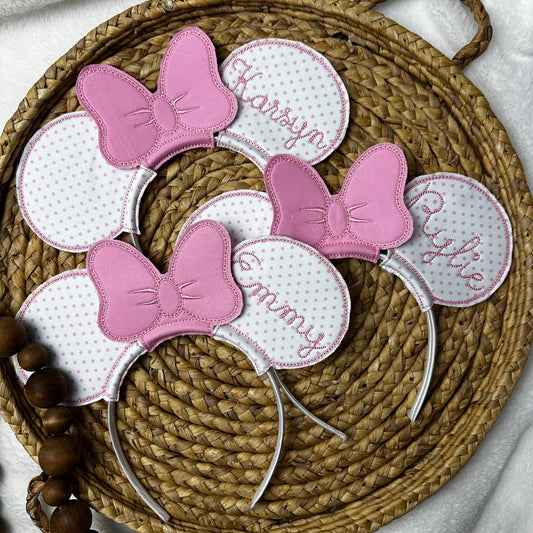 Custom Embroidered Mouse Ears