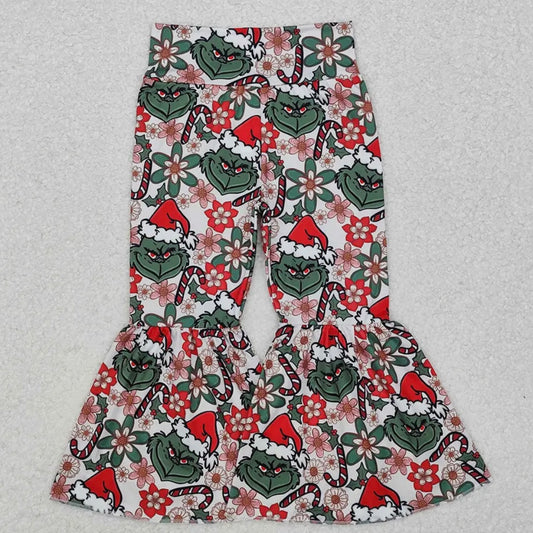 Knit Grinch Bell Bottoms