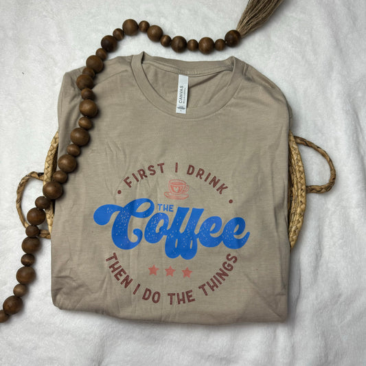 Large Adult Coffee T