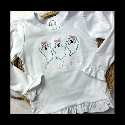 Girls Ghost Trio on White