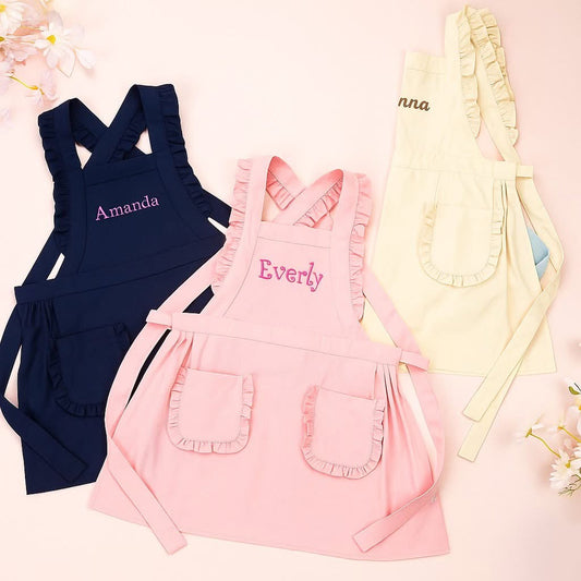 Kids Aprons (One Size - fits 2T-6T)