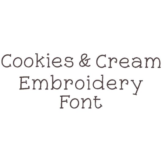 Cookies & Cream Font