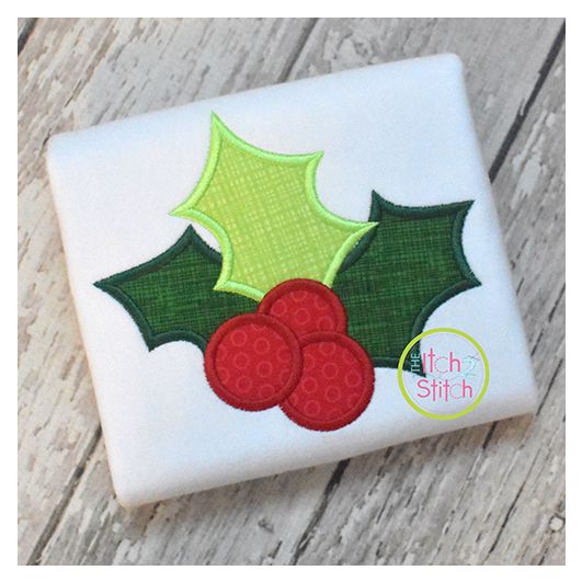 Holly Applique
