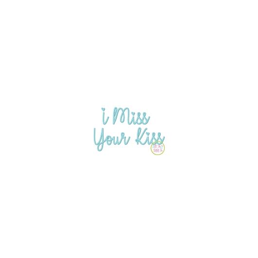I Miss Your Kiss Font