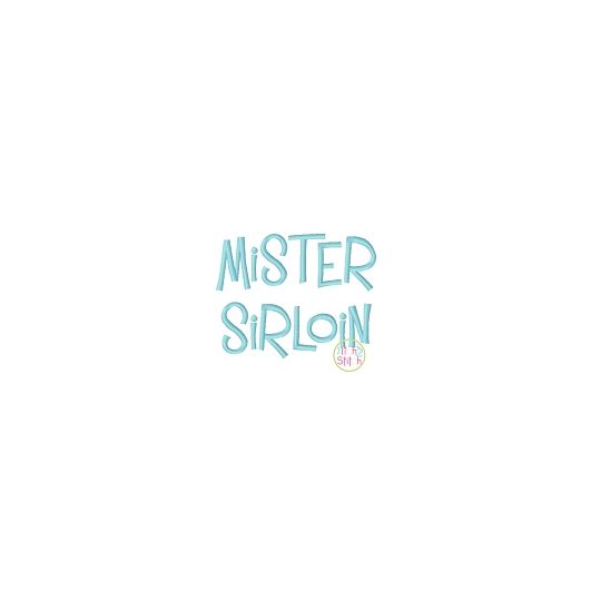 Mister Sirloin Font