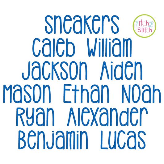 Sneakers Font